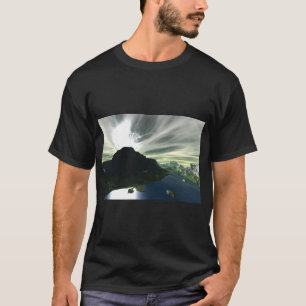 Camiseta Agua asombrosa Arte Panorámico