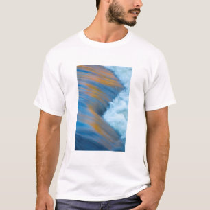 Camiseta Agua azul abstracta, Canadá