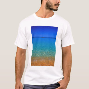 Camiseta Agua azul, Islas Exuma, Bahamas.