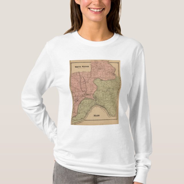 Camiseta Agua blanca, Miami (Anverso)