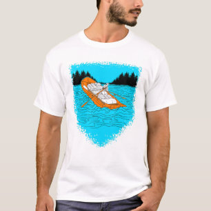 Camiseta Agua blanca Raftando el Oar después