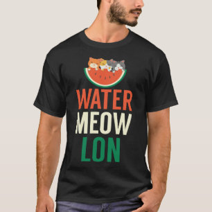 Camiseta Agua Cuta Meau Melón León Con Cultivos De Melón Ga