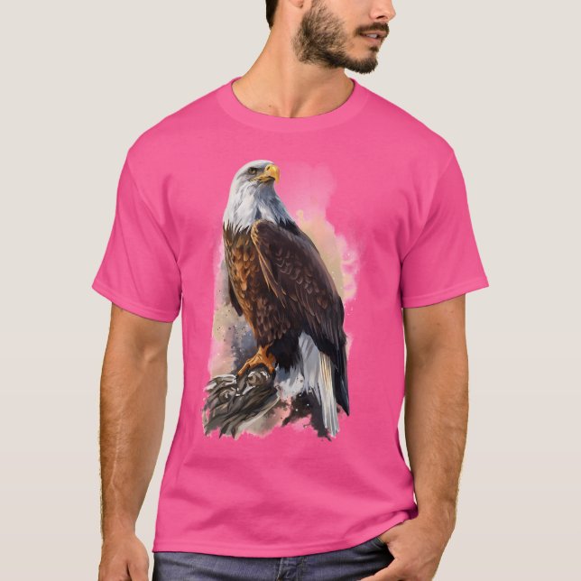 Camiseta Agua de águila calva (Anverso)
