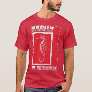 Camiseta Agua de Caballo de Mar Nadador Animal