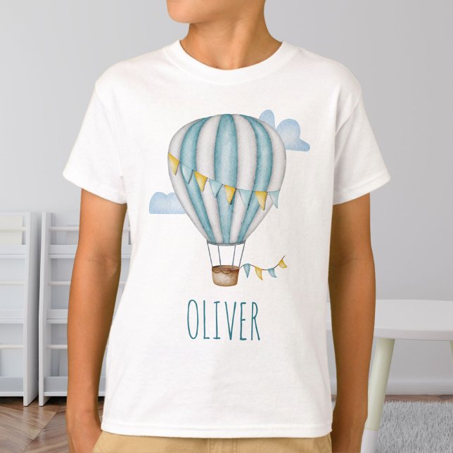 Camiseta Agua de globo de aire azul (Subido por el creador)