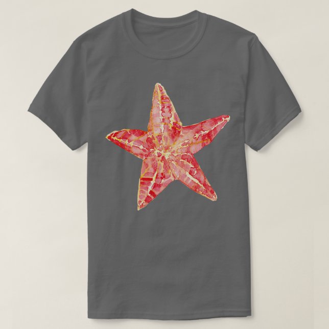 Camiseta Agua de mar rojo (Diseño del anverso)