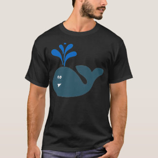 Camiseta Agua de soplo de ballena