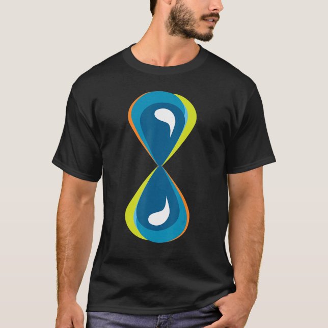 Camiseta Agua de vidrio de Hora de Hora de Vidrio de Arena  (Anverso)