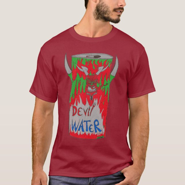 Camiseta agua del diablo (Anverso)