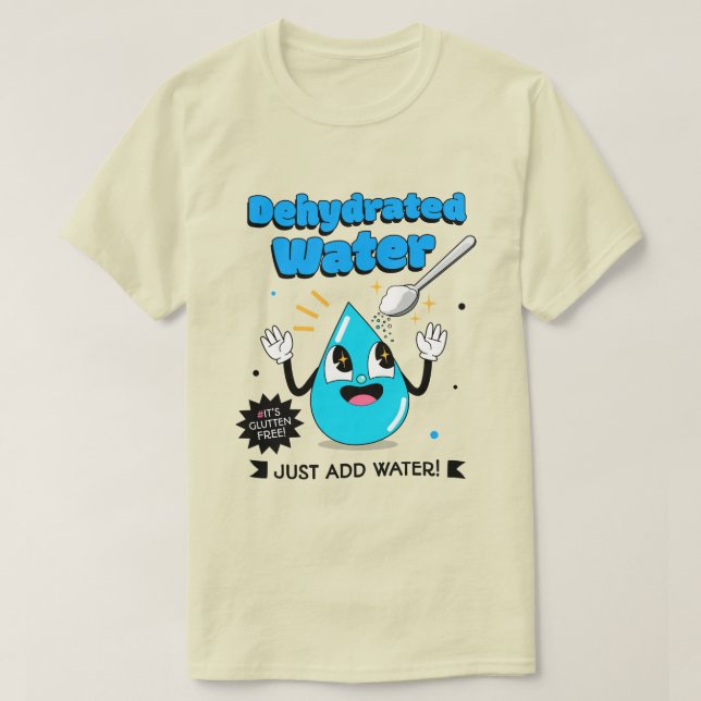 Camiseta Agua Deshidratada (Diseño del anverso)