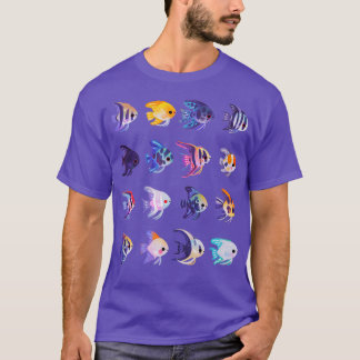 Camiseta Agua dulce de angelicales sin texto o brillante