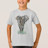Agua Elefante Africano Arte Natural Animal