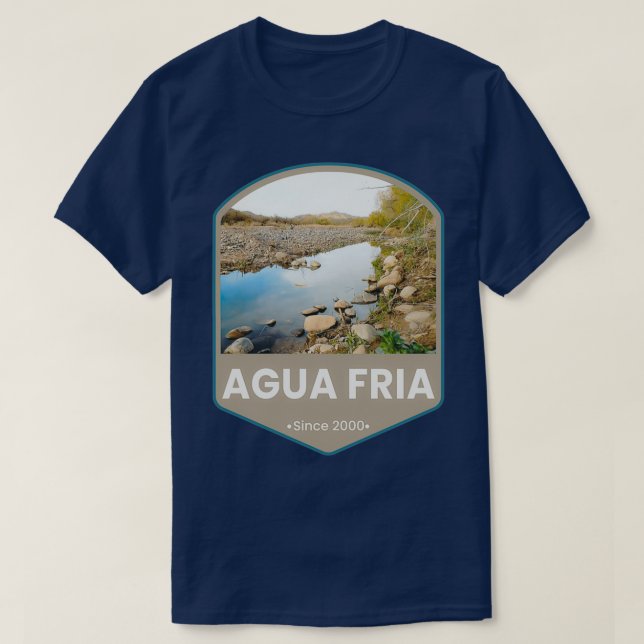 Camiseta Agua Fria (Diseño del anverso)