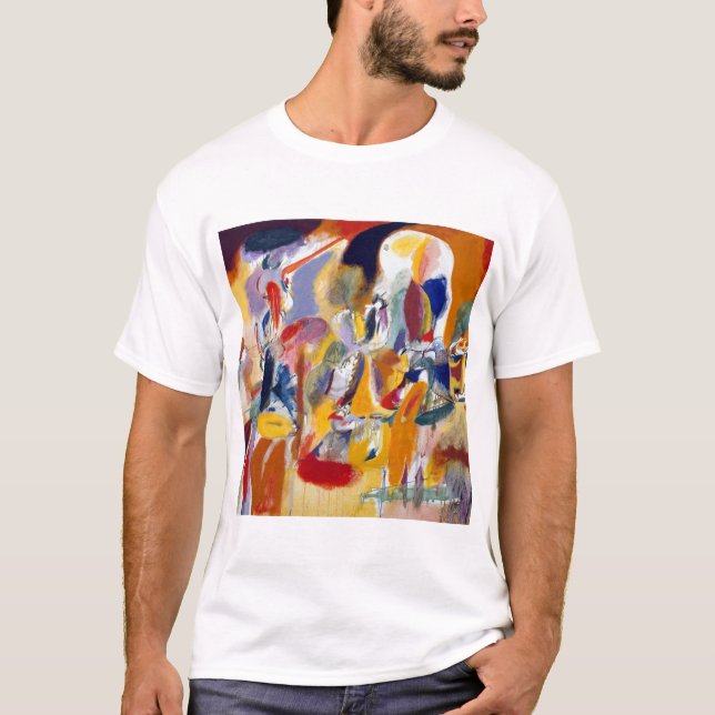 Camiseta Agua Gorky de Arshile del molino florido (Anverso)