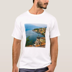 Camiseta Agua   Iglesia de San Benedetto Lago de Garda, Ita