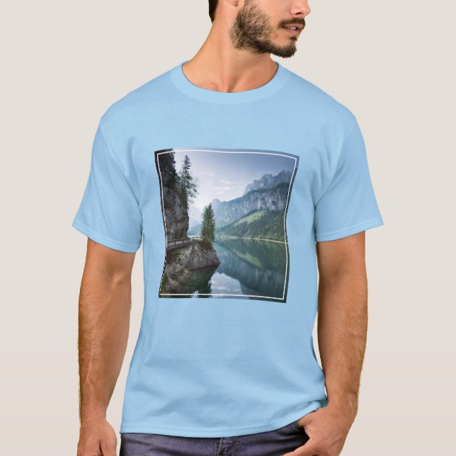 Camiseta Agua | Lago Gosau Salzkammergut Austria (Anverso)
