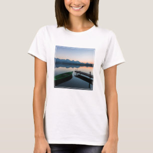 Camiseta Agua   Lago Hopfen Alpes bávaros Alemania