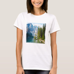 Camiseta Agua Lago Moraine, Canadá