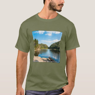Camiseta Agua   Lago Spruce Quebec, Canadá