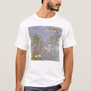 Camiseta Agua-Lirios de Claude Monet el , racimo de hierba