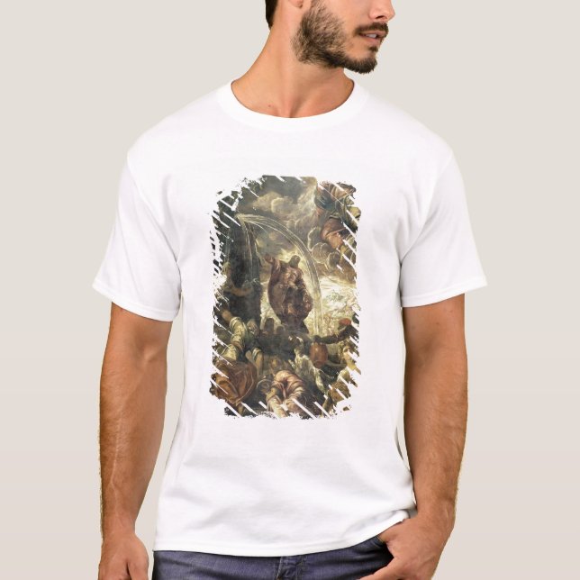 Camiseta Agua llamativa de la roca, 1575 de Moses (Anverso)
