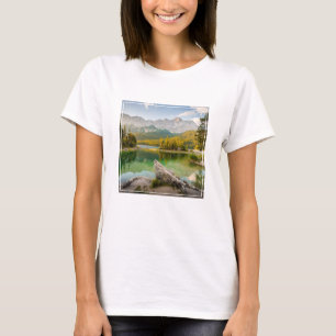 Camiseta Agua Montañas Dachstein Lago Alemania