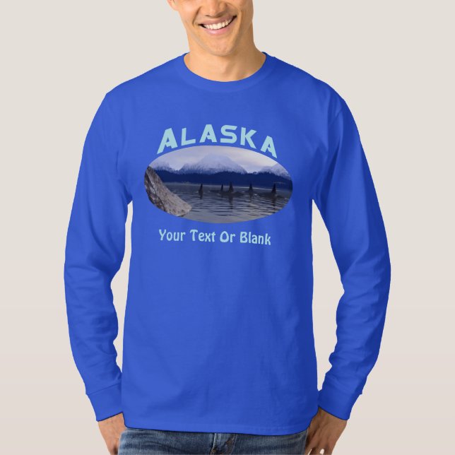 Camiseta Agua oscura Orca (Anverso)