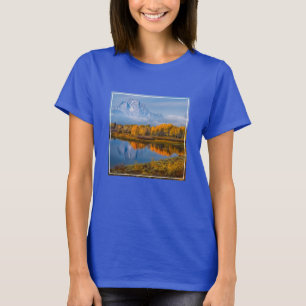 Camiseta Agua Oxbow Bend Jackson Wyoming