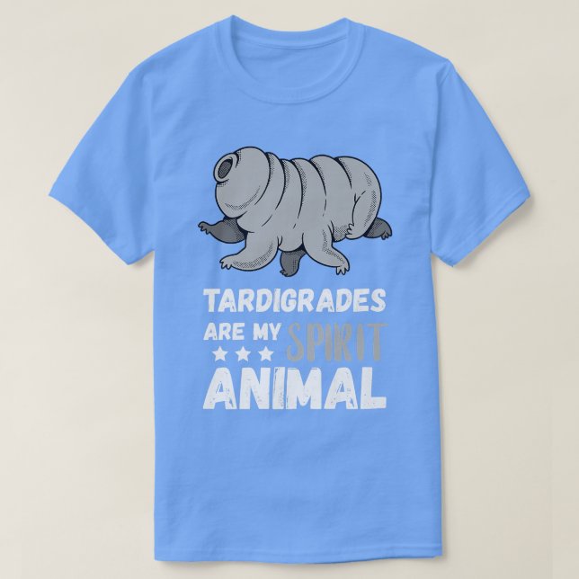 Camiseta Agua para la microbiología animal de espíritu tard (Diseño del anverso)