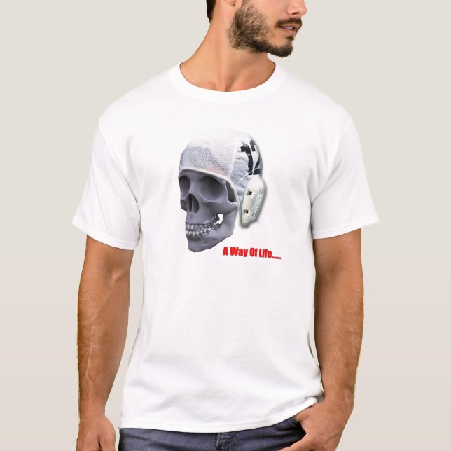 Camiseta agua-polo-cráneo (Anverso)