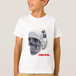Camiseta agua-polo-cráneo