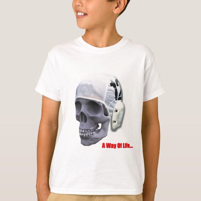 Camiseta agua-polo-cráneo (Anverso)