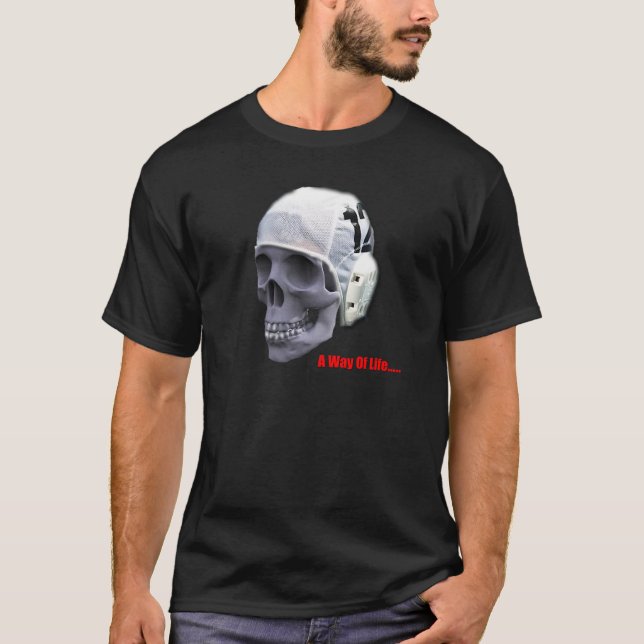 Camiseta agua-polo-cráneo (Anverso)