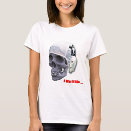Camiseta agua-polo-cráneo
