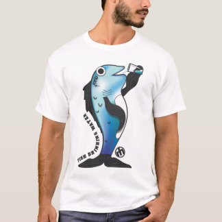 Camiseta Agua potable de los pescados