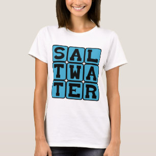 Camiseta Agua salada, agua oceánica