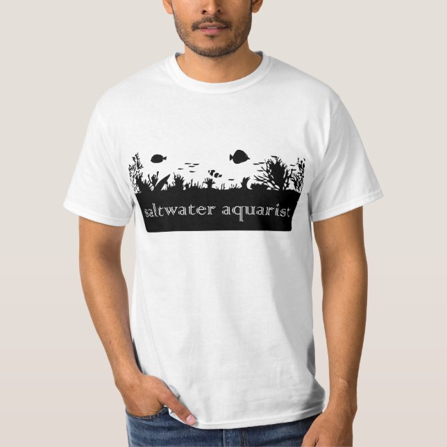 Camiseta Agua salada Aquarist (Anverso)