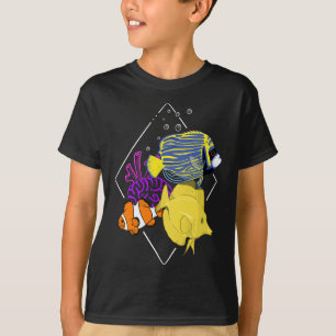 Camiseta Agua salada Pescado Hobista Acuático Marino