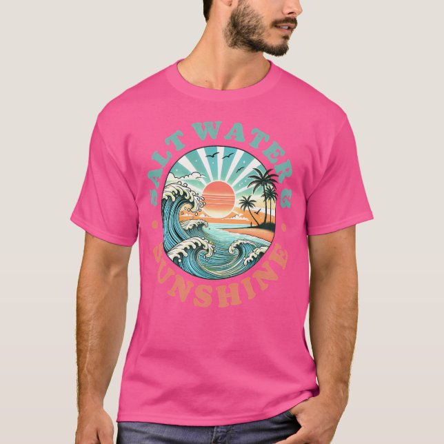 Camiseta Agua salada Sunshine (Anverso)