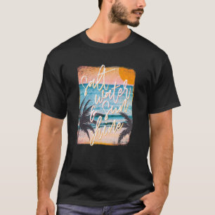Camiseta Agua Salada Y Sunshine Beach Bum Vintage Retro Be