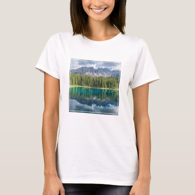 Camiseta Agua | Sierra de Latemar (Anverso)