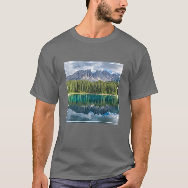 Camiseta Agua | Sierra de Latemar (Anverso)