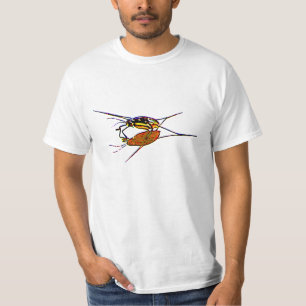 Camiseta Agua Strider y su sombra