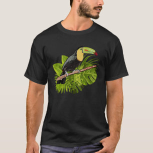 Camiseta Agua Toucan Palm deja un bosque tropical