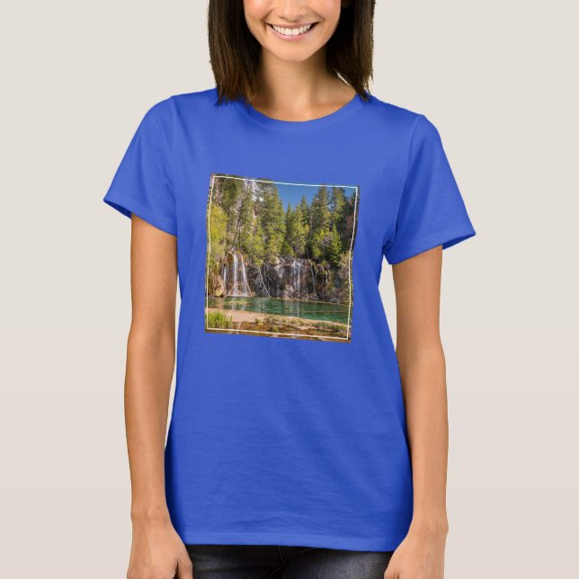 Camiseta Agua | Tuberías de Glenwood colgantes, Colorado (Anverso)