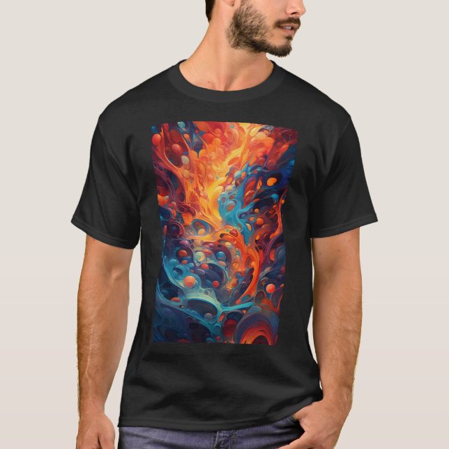Camiseta Agua y fuego (Anverso)