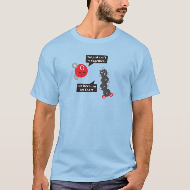 Camiseta Agua y grasa (Anverso)