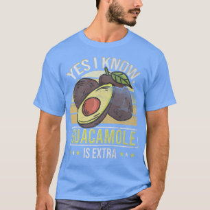 Camiseta Aguacado Guacamole Vegan Food Fruto Vegetariano Av