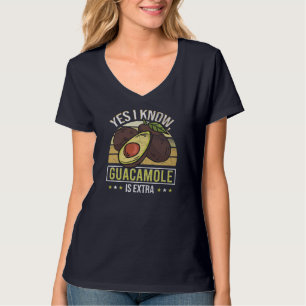 Camiseta Aguacado Guacamole Vegan Food Fruto Vegetariano Av