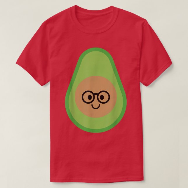 Camiseta Aguacado Nerdy Tee (Diseño del anverso)